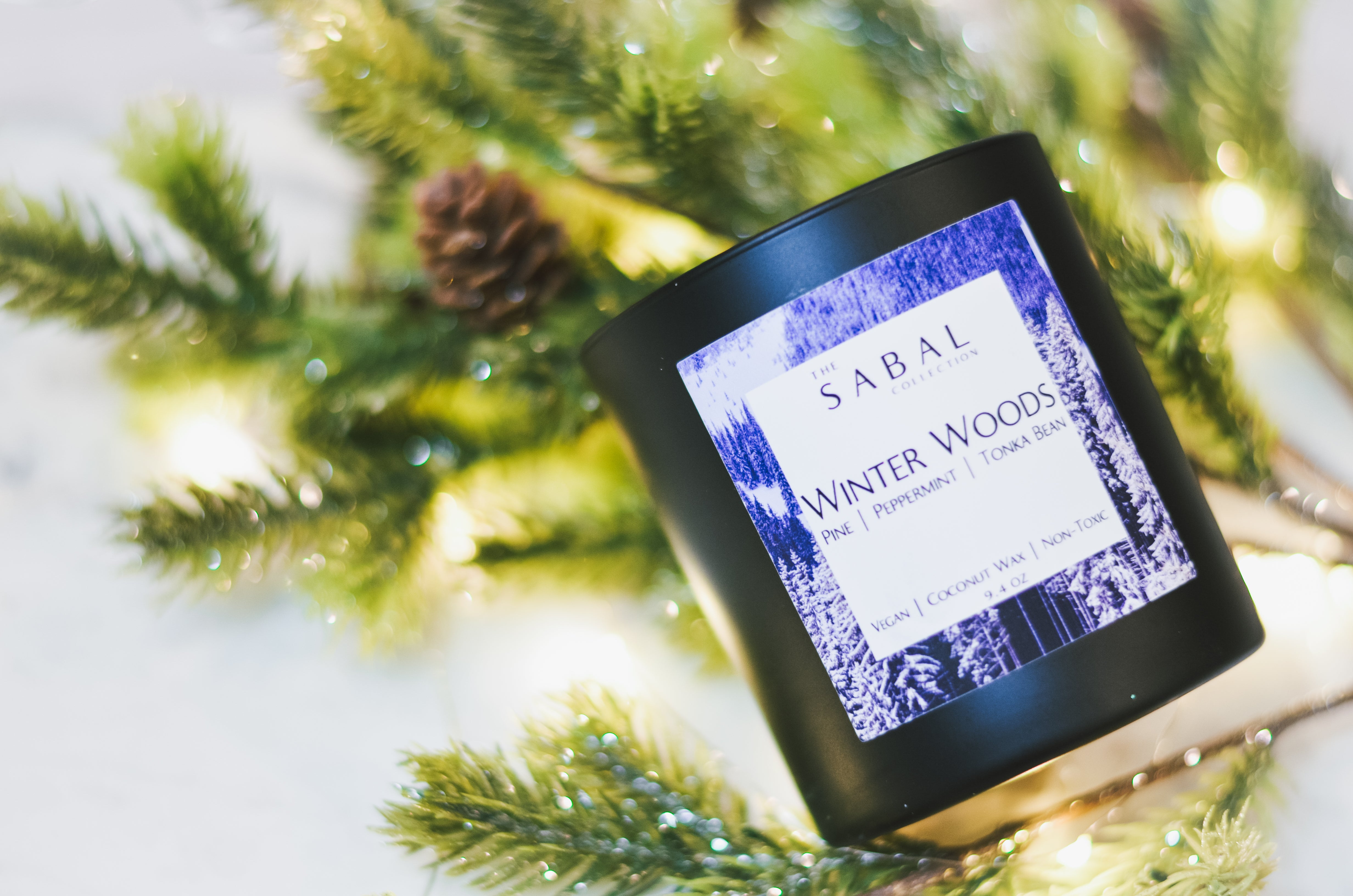 Winter Woods Woodwick Candle